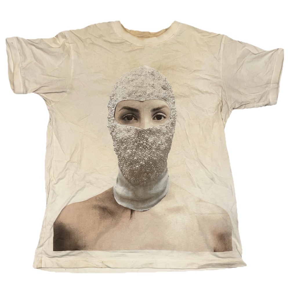 IH NOM UN NIT Paris Men’s Cream Graphic T-Shirt